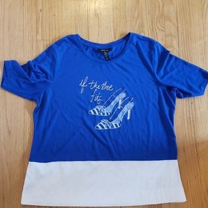 Style & Co "If the Shoe Fits" Top